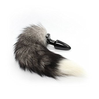 7Mn go go cosplay party halloween game bottom anal fox tail plug for women