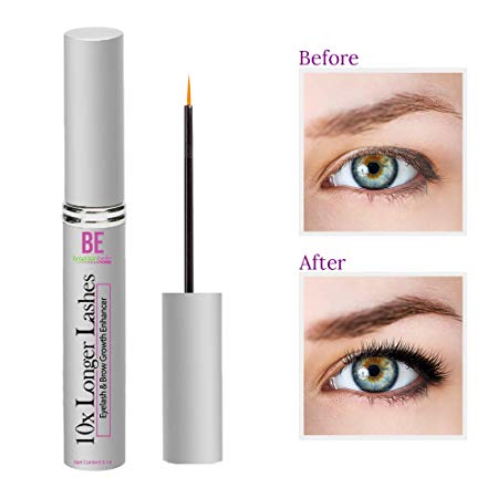 Brazilian Belle Eyelash Enhancing Growth Serum - Best Lash & Eyebrow Serum on Amazon. Professional Formula for Rapid and Safe Results. Ditch Fake Lashes for Good