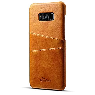 Samsung Galaxy Wallet Phone Case, Slim Leather Back Case With Credit Card Holder