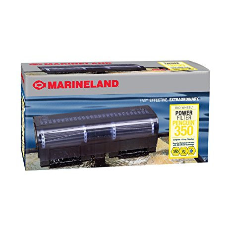 Marineland Penguin Power Filter, 50 to 70-Gallon, 350 GPH