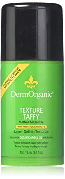 DermOrganic Texture Anti-Fade Taffy with Argan Oil - Layer, Define, Texturize, 3.4 fl.oz.
