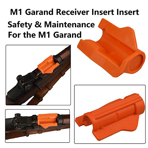 GRG M1 Garand Receiver Insert, Safety and Maintenance for the M1 Garand, Bright Orange
