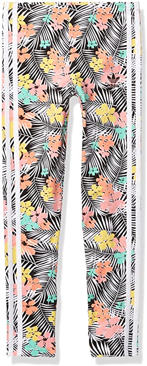 adidas Originals Girls' Big Print Leggings