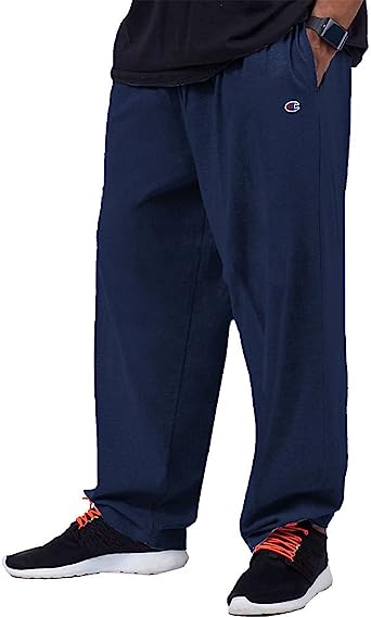 Champion Men's Big and Tall Big & Tall Closed Bottom Jersey Pant