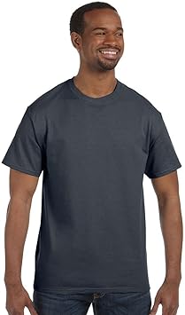 Gildan Men's Heavy Cotton T-Shirt - Large - Charcoal