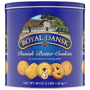 Royal Dansk Danish Butter Cookies, 48 Oz. (Pack of 1)