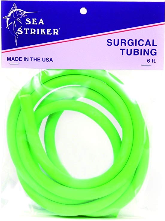 Sea Striker SST6-G Latex Tubing, 6-Feet, Green