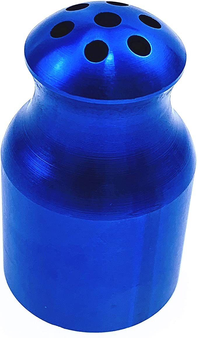 Silencer for Gas Cylinder High Pressure NO2 argon/Helium/CO2/oxygen Gas Cylinder Muffler (Blue)