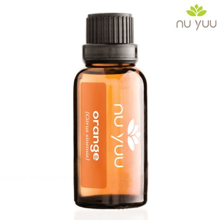 Nu Yuu Wild Orange 100% Pure Therapeutic Grade Essential Oil, Size 30 mL