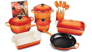 Le Creuset 16-piece Cookware Set (Flame)