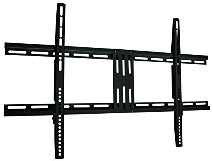 Intecbrackets® - Flat slim fitting TV Bracket fits all TVs 40 42 43 46 47 50 51 52 55 60 70 weight rated to 80 kgs complete with all fittings and a lifetime warranty