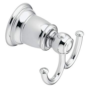 Moen YB5403CH Kingsley Double Robe Hook, Chrome