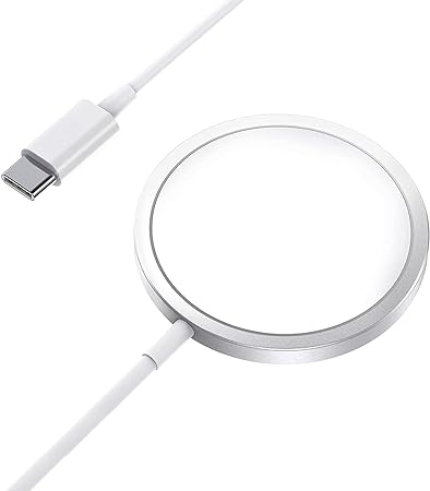 2024 Updated Version - Apple Wireless Magsafe Charger, iPhone 15W USB-C Wall Charger with Magnetic Charging and Fast Charging Capability, Compatible with iPhone 15/14/13/12/11/Plus/Pro/Pro Max/SE/XS/X