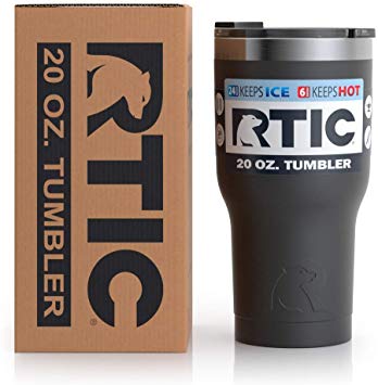 RTIC 1330 Tumbler, 20oz (New), Black