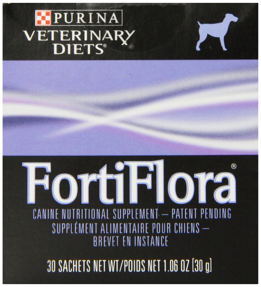 Purina Fortiflora Canine Nutritional Supplement Box