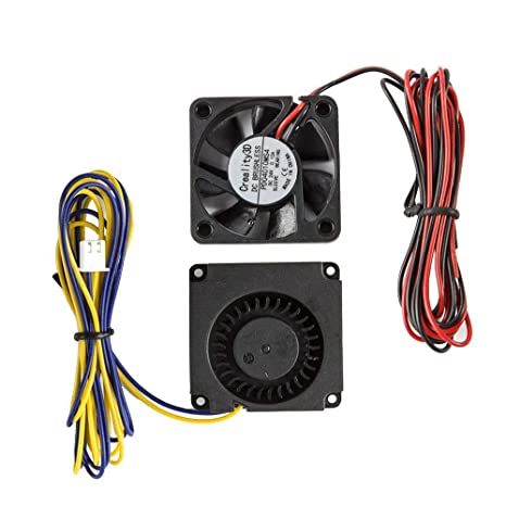 Creality Ender 3 / Ender 3 Pro/Ender 3 V2 4010 Fans DC 24V Extruder Fan and DC 24V Turbo Fan