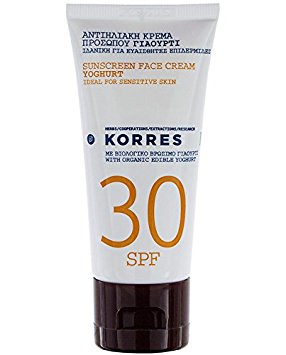 Korres Yoghurt SPF 30 Face Sunscreen Cream 50ml