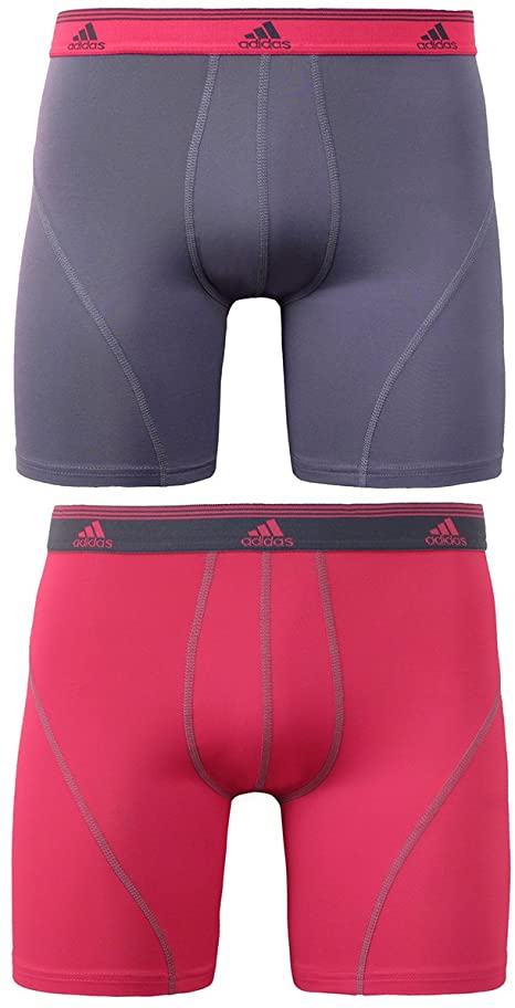 adidas Men's Sport Performance Climalite 2-Pack Boxer Brief