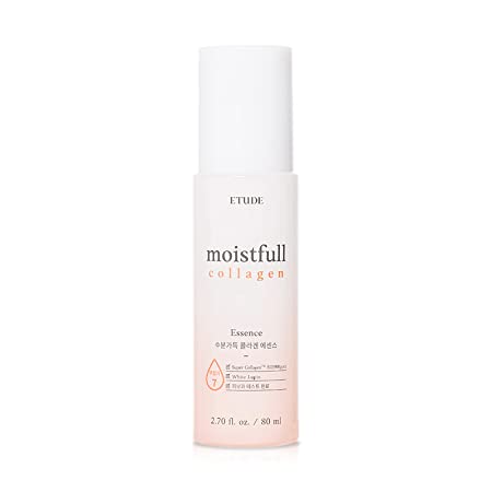 ETUDE Moistfull Collagen Essence 80ml (21AD) | Kbeauty | Moisturizing Long-Lasting Fast-Absorbing Essence for Sensitive Skin