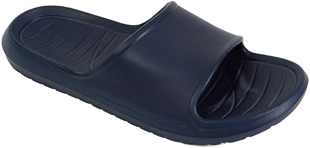 Colgo Mens Shower Shoes Slippers Quick Drying Bathroom Slippers Soft Sole Dorm Room House Gym Pool Sandals