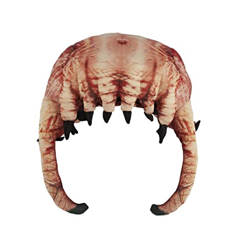 Half-Life Headcrab Plush Hat | Official Half-Life Video Game Collectible Headcrab Plush Hat With Velcro Straps | 100% Polyester