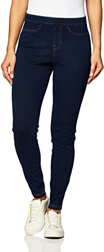 No Nonsense Womens Classic Indigo Denim Jean Leggings