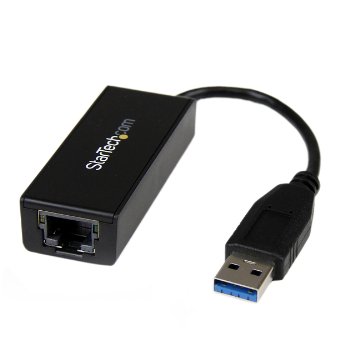 StarTech USB 3.0 to Gigabit Ethernet NIC Network Adapter - USB to RJ45 for 10/100/1000 Network