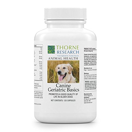 Thorne Research - Canine Geriatric Basics 120 Caps