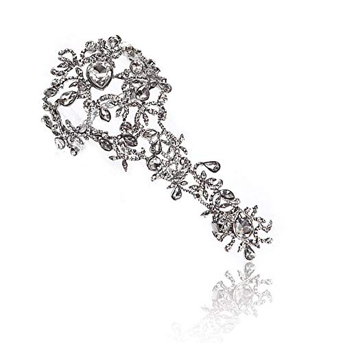 Sunshinesmile Rhinestone Bracelet Arm Chain Wedding Bridal Jewelry