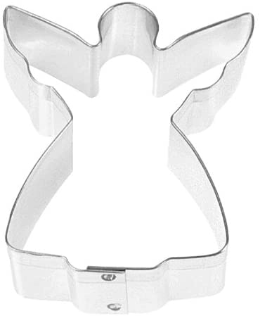 Fox Run Angel Cookie Cutter, 3-Inch, Stainless Steel