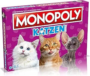 Monopoly - Katzen - Spiele ab 8 Jahre - Alter 8  - Deutsch