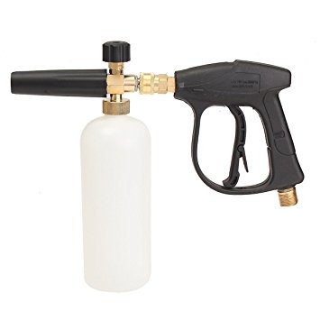 MATCC Foam Wash Gun 3000 PSI High Pressure Washer W/1L Snow Foam Lance Bottle Car Cleaning