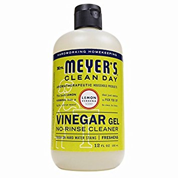 Mrs. Meyer's Clean Day Vinegar Gel Cleaner, Lemon Verbena, 12.0 Fluid Ounce