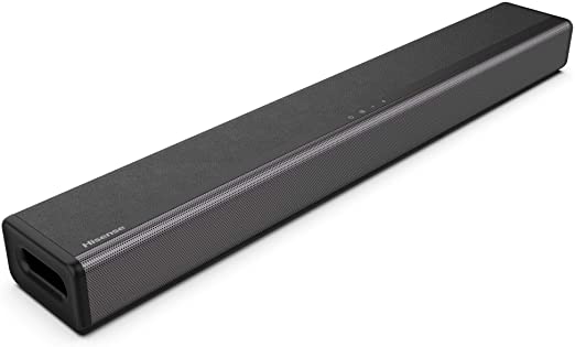 Hisense HS214 2.1 CH Sound Bar Speaker Built-in Subwoofer with Bluetooth and HDMI ARC/Optical/AUX/USB connectivity, Dolby Audio Soundbar, Indludes Remote Control (Canada Model)