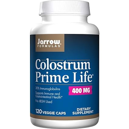 Jarrow Formulas, Colostrum Prime Life, 500 mg, 120 Capsules