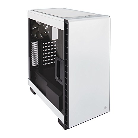 Corsair  Carbide Clear 400C Compact Mid-Tower Case (White)