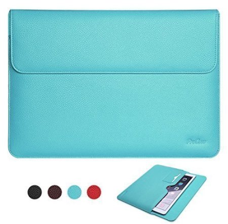 Apple iPad Pro 97 Case Sleeve ProCase Wallet Sleeve Case for 97 inch iPad Pro tablet Compatible with Apple Smart Keyboard and Apple Pencil with Document Pocket and Pen Holder Mint Green