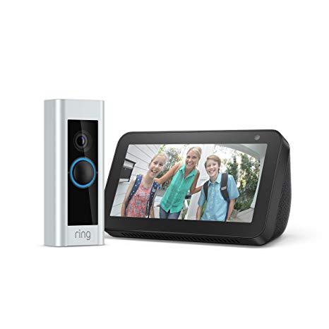 Ring Video Doorbell Pro plus Echo Show 5 Black (at no additional cost)