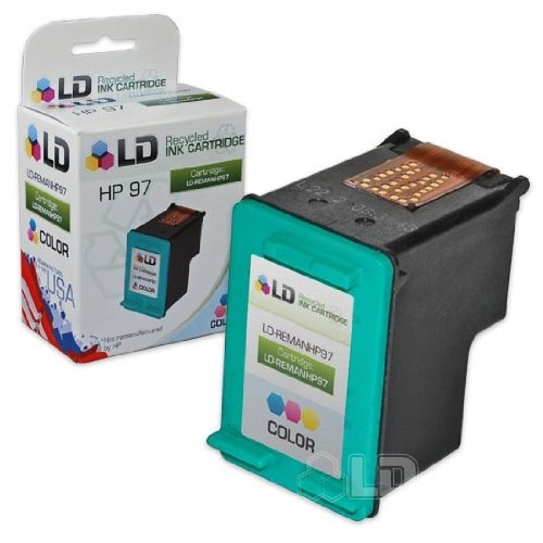 LD Remanufactured Ink Cartridge Replacement for HP 97 (Color)