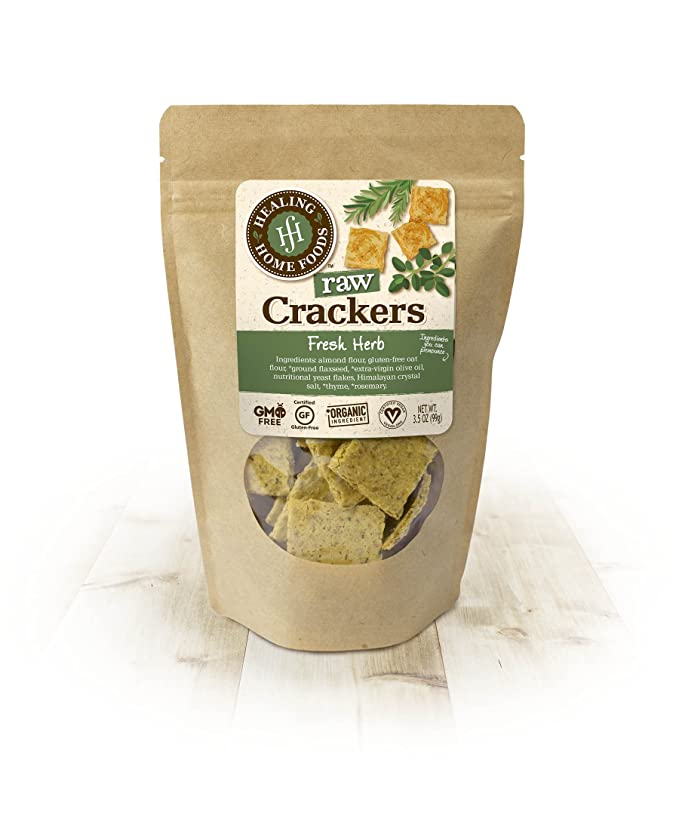 Fresh Herb Raw Crackers