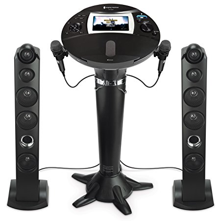 Singing Machine iSM1060BT All-Digital HD Karaoke System with Bluetooth