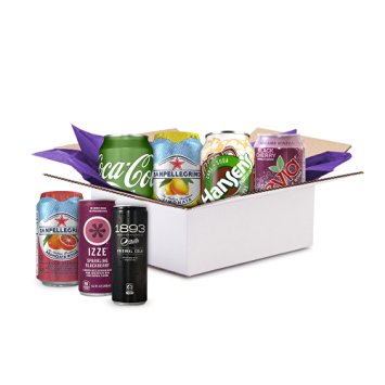 Sparkling Soda Sample Box, 6 or more samples, ($4.99 credit with purchase)