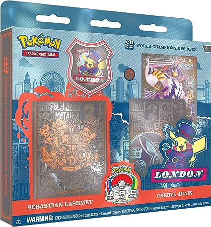 Pokemon TCG Sebastian Lashmet 2022 World Championships Deck