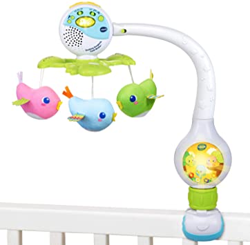 VTech Soothing Songbirds Travel Mobile, Great Gift for Kids, Toddlers, Toy for Boys and Girls, Ages Infant, 1, 2