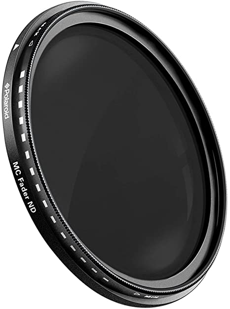 Polaroid Optics 55mm HD Multi-Coated Variable Range ND2-ND2000 Neutral Density (ND) Fader Filter