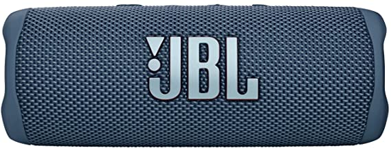 JBL Flip 6 - Portable Bluetooth Speaker, Powerful Sound and deep bass, IPX7 Waterproof, 12 Hours of Playtime, JBL PartyBoost for Multiple Speaker Pairing, Speaker for Home, Outdoor and Travel (Blue)