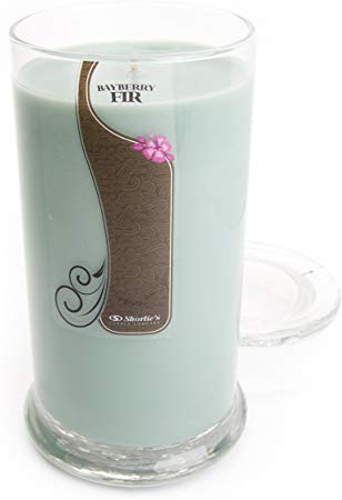 Bayberry Fir Candle - Large Green 16.5 Oz. Highly Scented Jar Candle - Made with Natural Oils - Christmas & Holiday Collection