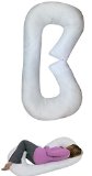 C Shaped- Premium Multi-Position Contoured Body Pregnancy Maternity Pillow with Zippered Cover - Exclusively By Blowout Bedding RN 142035