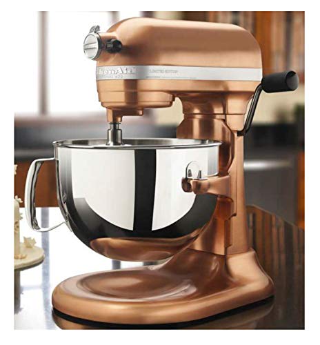 KitchenAid 6 Quart Pro Stand Mixer 600 Series Kp26m1xcp, Satin Copper Polished Metal