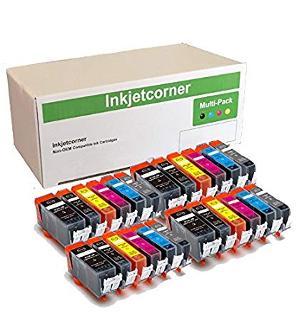 Inkjetcorner Compatible Cartridges Replacement for PGI-225 CLI-226 for use with MG6120 MG6220 MG8120 MG8220 (24 Pack)